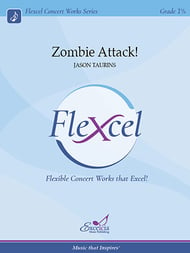 Zombie Attack! Concert Band sheet music cover Thumbnail